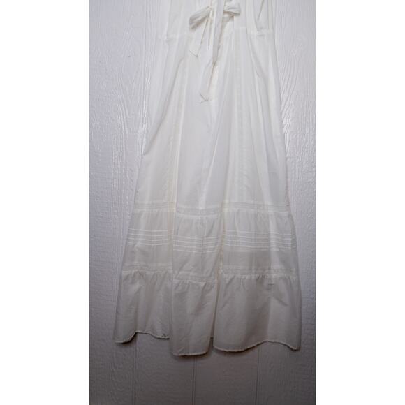 REFORMATION 'Tide' Ivory Cotton Maxi Dress US 12 NWT - Picture 10 of 14